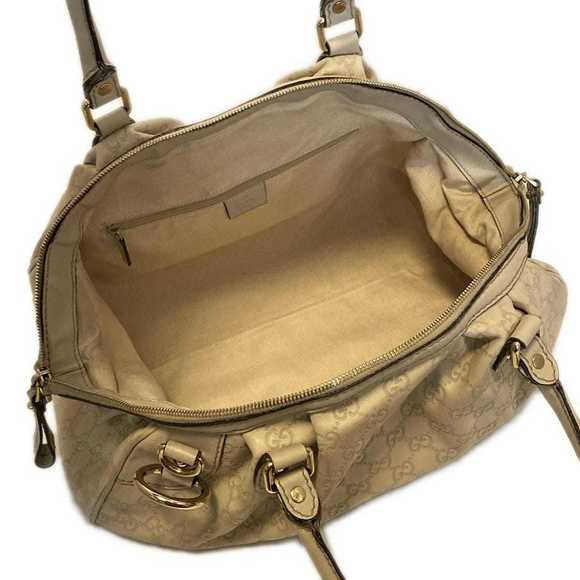 Gucci Sookie Leather Handbag Ivory White - Picture 7 of 9